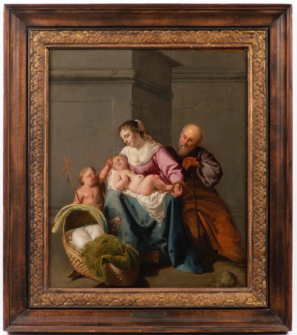 La Sacra Famiglia con Giovanni Battista